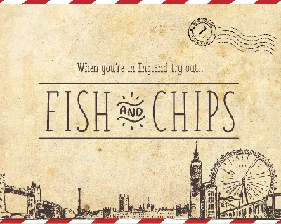 Fish&Chips font