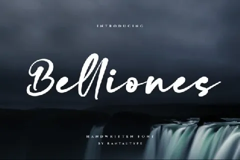 Belliones font