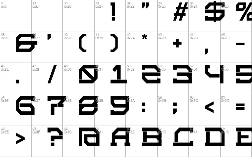 Vsionex font