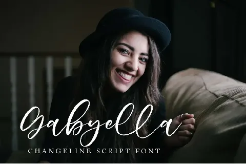 Chageline font