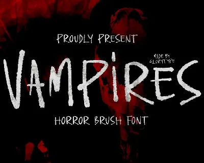 Vampires font