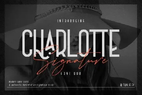 Charlotte Display Duo font