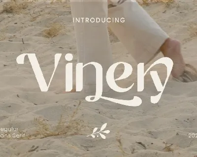 Vinery DEMO font