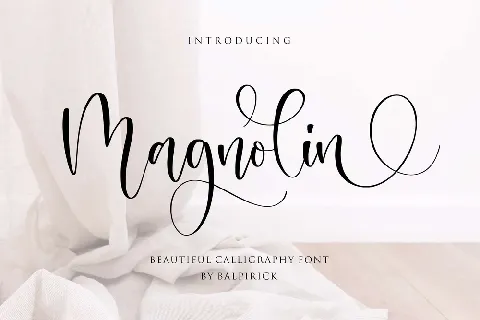 Magnolin font