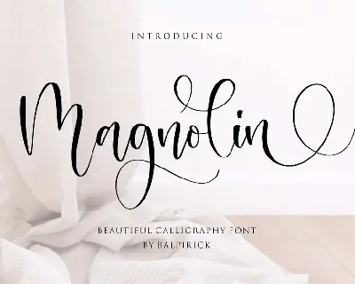 Magnolin font