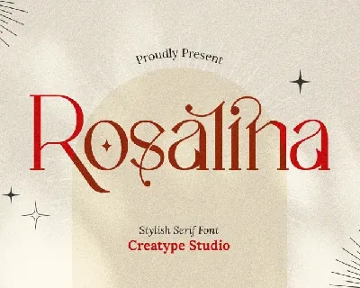 Rosalina font