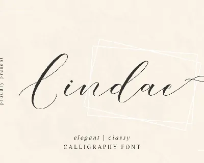 Lindae font