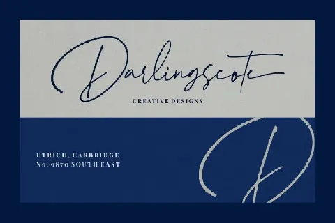 Hampshire Script font