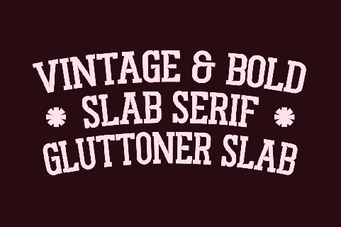 Gluttoner Inktrap DEMO font