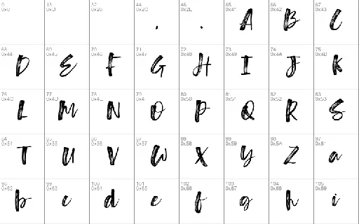 Calystine font