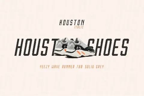 Houston Italic font