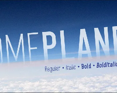 Home Planet BB font