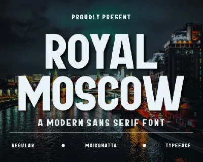 Royal Moscow font