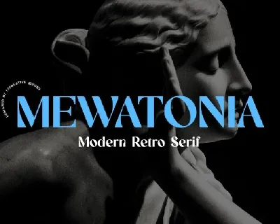 Mewatonia font