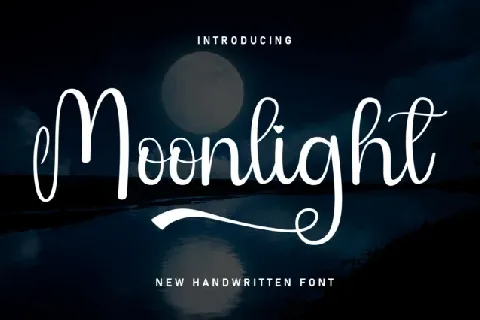 Moonlight Script font