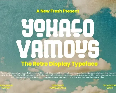 Yohalo Vamous font