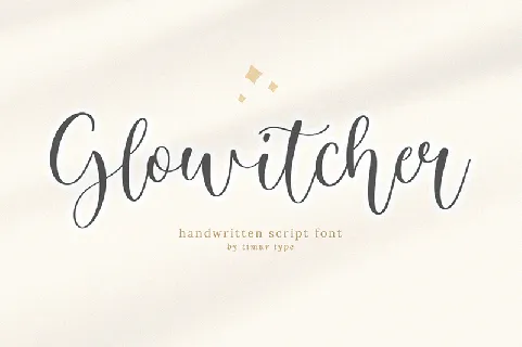 Glowitcher font