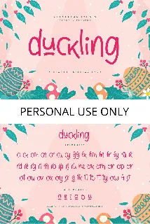 Duckling font