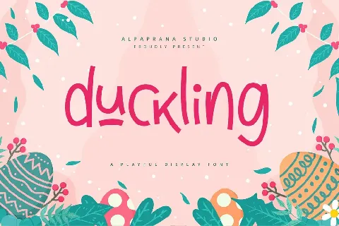 Duckling font