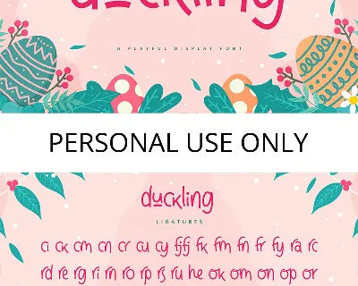 Duckling font