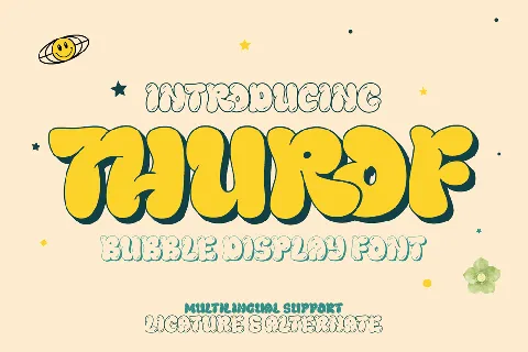 THUROF Trial font