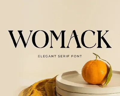 Womack font