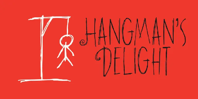 DK Hangmans Delight font