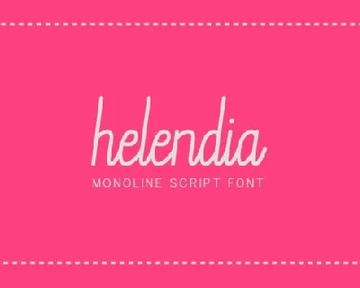 Helendia font