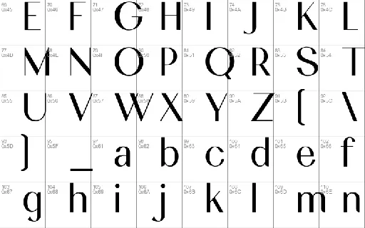 Anthemia font