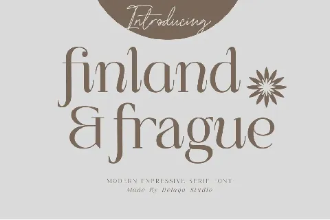Finland & Frague font