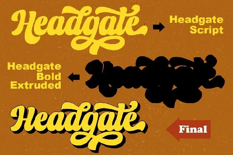 Headgate font