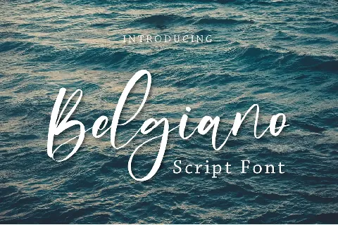 Belgiano font