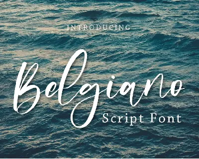 Belgiano font