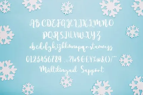 Mythical Christmas Script font