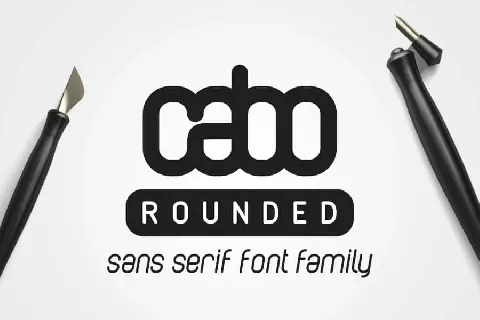 Cabo Rounded Family font