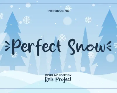 Perfect Snow font