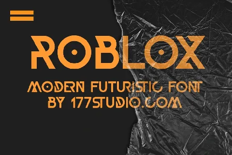 Roblox font