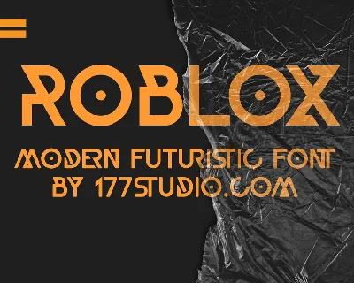 Roblox font