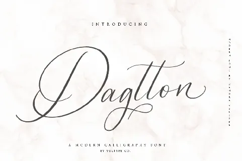 Dagtton font