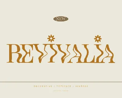 Revivalia font