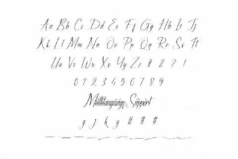Ofstrike Signature Handwriting font