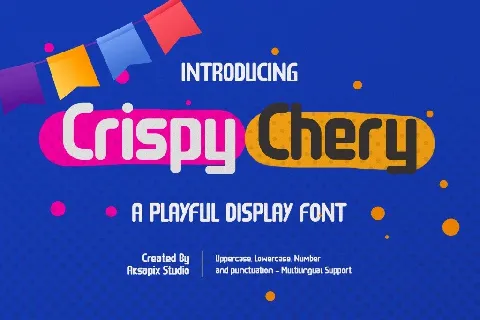 Crispy Chery font