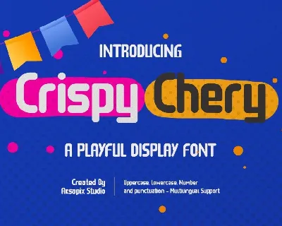 Crispy Chery font