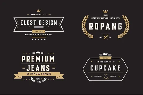 Vhiena Vintage font