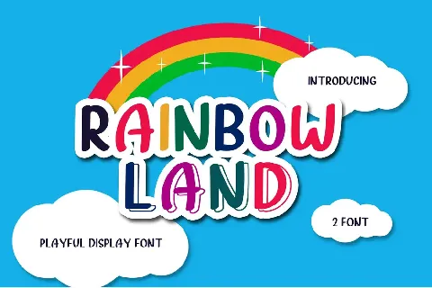 Rainbow Land font