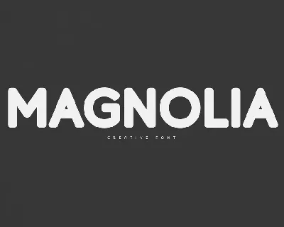 Magnolia Sans font