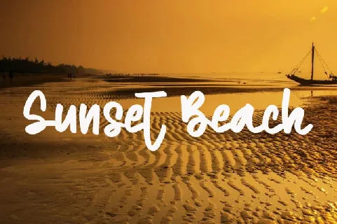 Beach Wedding font