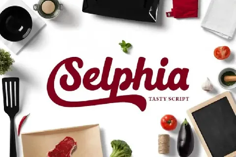 Selphia Script font