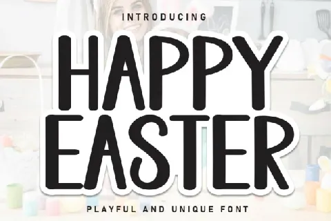 Happy Easter Display font