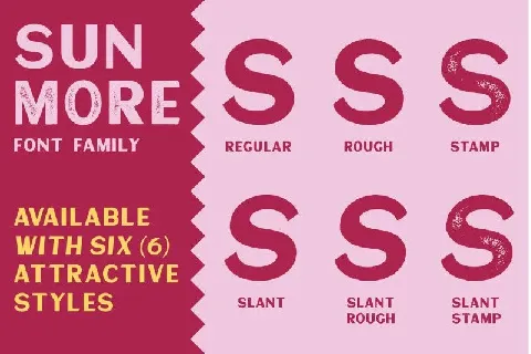 Sunmore Family font